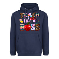 Navy teach like a boss Heavyweight Hoodie - AdoDesignShop