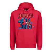 Cardinal happy 4th of july Premium Hoodie - MaliasSmallBusiness