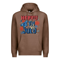 Chestnut happy 4th of july Premium Hoodie - MaliasSmallBusiness