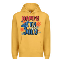 Mustard happy 4th of july Premium Hoodie - MaliasSmallBusiness