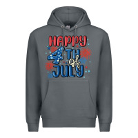 Rock happy 4th of july Premium Hoodie - MaliasSmallBusiness