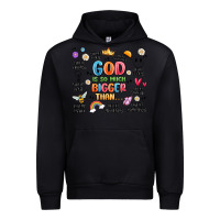 Black god is so much bigger than... Urban Hoodie - MaliasSmallBusiness