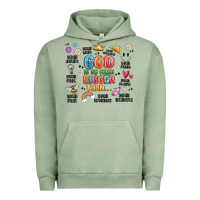 Pigment Oil Green god is so much bigger than... Urban Hoodie - MaliasSmallBusiness