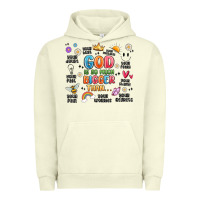 Pigment Pistachio god is so much bigger than... Urban Hoodie - MaliasSmallBusiness