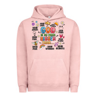 Pigment Salmon god is so much bigger than... Urban Hoodie - MaliasSmallBusiness