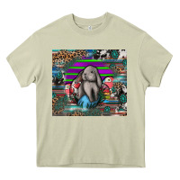 Mossy easter Heavy Core Tee - CowhideDigitalArt