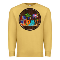 Antique Gold Dominican Republic car coaster Premium Sweatshirt - AdoDesignShop