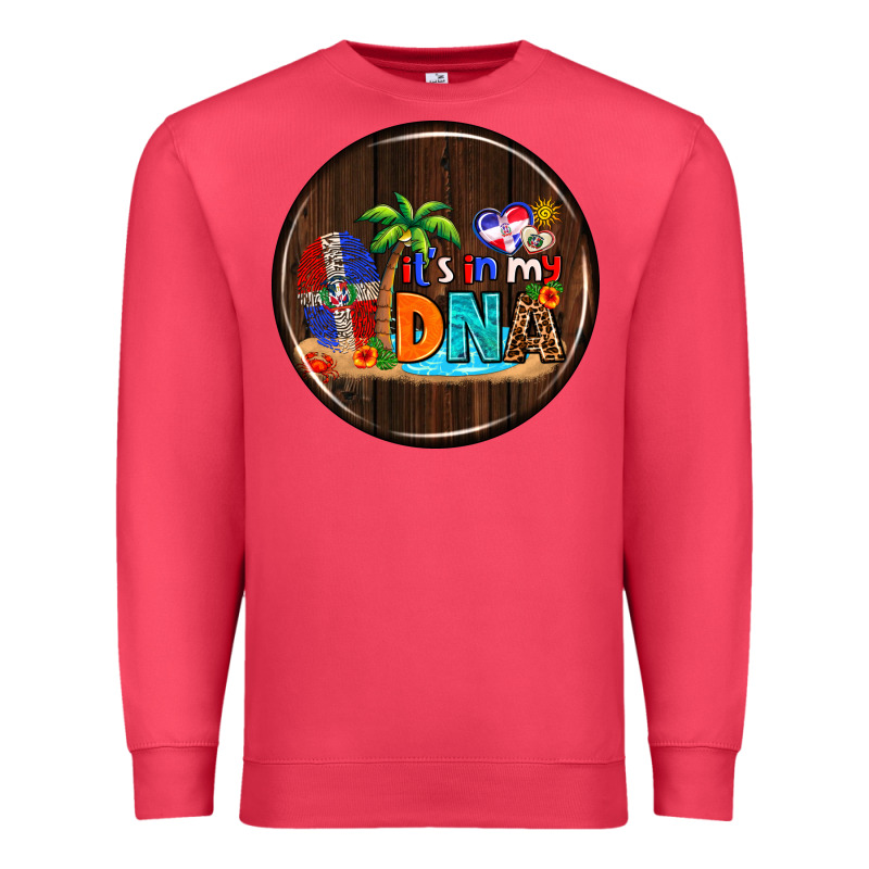 Dominican Republic Car Coaster Premium Sweatshirt by AdoDesignShop | Teevron
