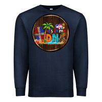 Navy Dominican Republic car coaster Premium Sweatshirt - AdoDesignShop