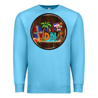 Ocean Blue Dominican Republic car coaster Premium Sweatshirt - AdoDesignShop