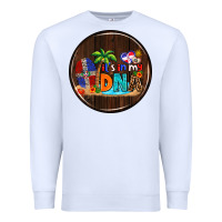 White Dominican Republic car coaster Premium Sweatshirt - AdoDesignShop