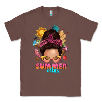 Chestnut summer vibes messy bun tbw Classic Tee - texasbilliewilder