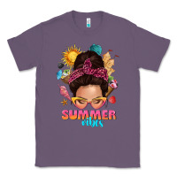 Lavender summer vibes messy bun tbw Classic Tee - texasbilliewilder