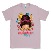 Lilac summer vibes messy bun tbw Classic Tee - texasbilliewilder