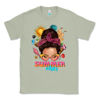 Matcha summer vibes messy bun tbw Classic Tee - texasbilliewilder