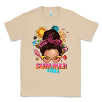 Mushroom summer vibes messy bun tbw Classic Tee - texasbilliewilder