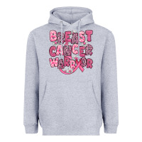 Heather Grey breast cancer warrior Heavyweight Hoodie - JahusDesignShop