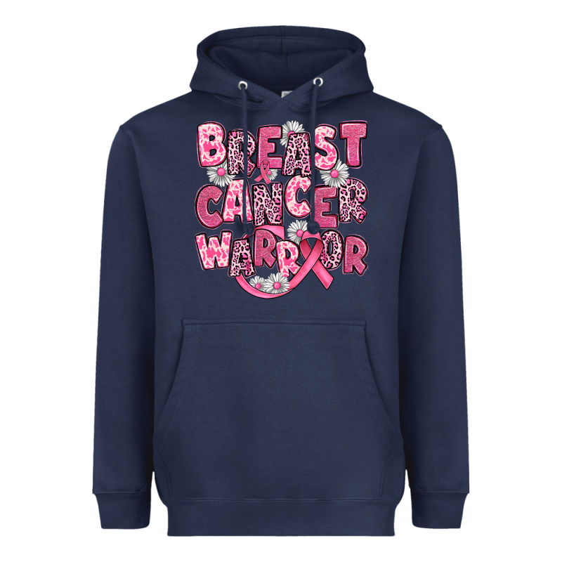 Breast Cancer Warrior Heavyweight Hoodie by JahusDesignShop | Teevron