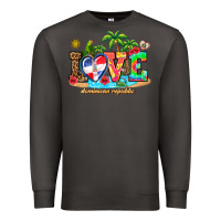 Smoke love dominican republic Premium Sweatshirt - AdoDesignShop