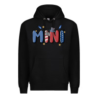 Black 4th july mini Premium Hoodie - MaliasSmallBusiness