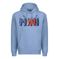 Colony Blue 4th july mini Premium Hoodie - MaliasSmallBusiness