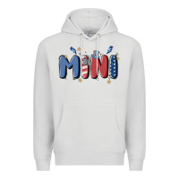 Dove Grey 4th july mini Premium Hoodie - MaliasSmallBusiness