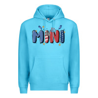 Ocean Blue 4th july mini Premium Hoodie - MaliasSmallBusiness