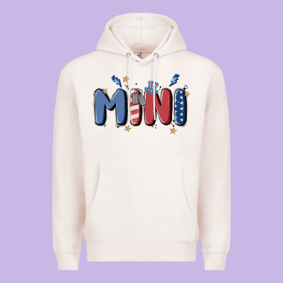 4th July Mini Premium Hoodie Designed By Maliassmallbusiness