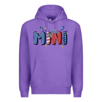 Purple 4th july mini Premium Hoodie - MaliasSmallBusiness