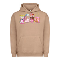 Pigment Burro unicorn coffee cups Urban Hoodie - NancyCooperArtShop