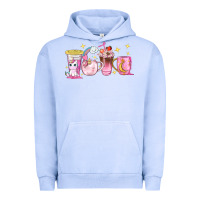 Pigment Grape Ice unicorn coffee cups Urban Hoodie - NancyCooperArtShop