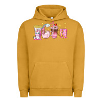Pigment Peanut Butter unicorn coffee cups Urban Hoodie - NancyCooperArtShop