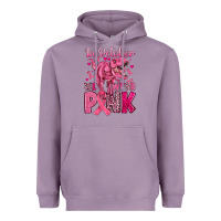 Lavender in october we wear pink dinosaur Heavyweight Hoodie - JahusDesignShop
