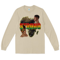 Mushroom strong with glitter Long Sleeve Tee - texasbilliewilder
