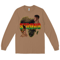 Toasted Coconut strong with glitter Long Sleeve Tee - texasbilliewilder