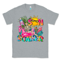 Heather Grey sun soaker Classic Tee - texasbilliewilder
