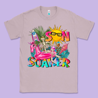 Sun Soaker Classic Tee Designed By Texasbilliewilder