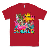 Red sun soaker Classic Tee - texasbilliewilder