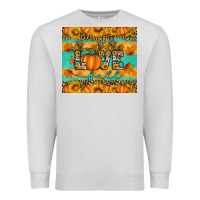 Dove Grey love fall Premium Sweatshirt - Artiststas