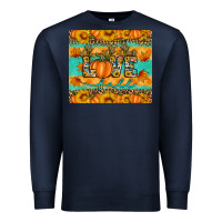 Navy love fall Premium Sweatshirt - Artiststas