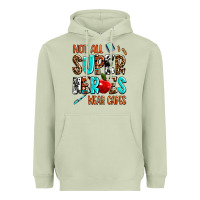 Matcha not all super heroes wear capes Heavyweight Hoodie - AdoDesignShop