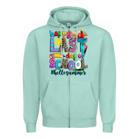 Seafoam happy last day of school Zipper Hoodie - Zillion Design Studio
