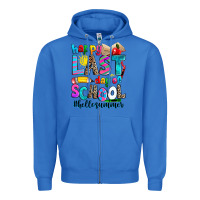 True Royal happy last day of school Zipper Hoodie - Zillion Design Studio