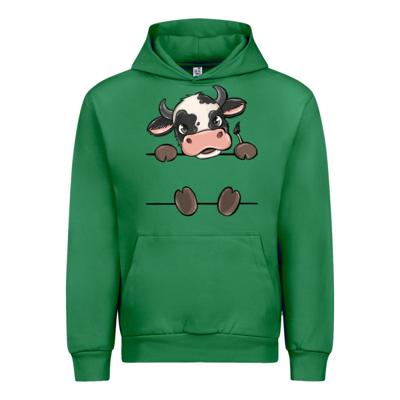 Custom Cow Urban Hoodie by MaliasSmallBusiness | Teevron