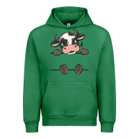 Emerald custom cow Urban Hoodie - MaliasSmallBusiness