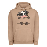 Pigment Burro custom cow Urban Hoodie - MaliasSmallBusiness