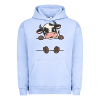 Pigment Grape Ice custom cow Urban Hoodie - MaliasSmallBusiness