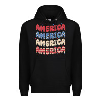 Black america Premium Hoodie - MaliasSmallBusiness