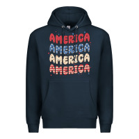 Navy america Premium Hoodie - MaliasSmallBusiness