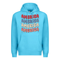 Ocean Blue america Premium Hoodie - MaliasSmallBusiness